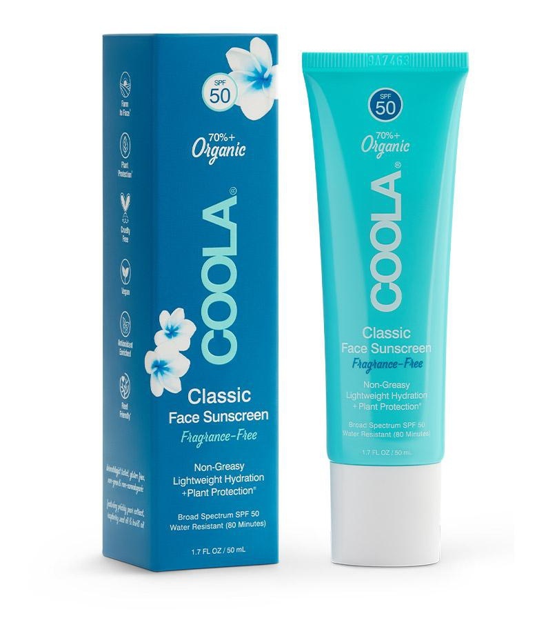 Organic Classic Face Sunscreen Spf 50