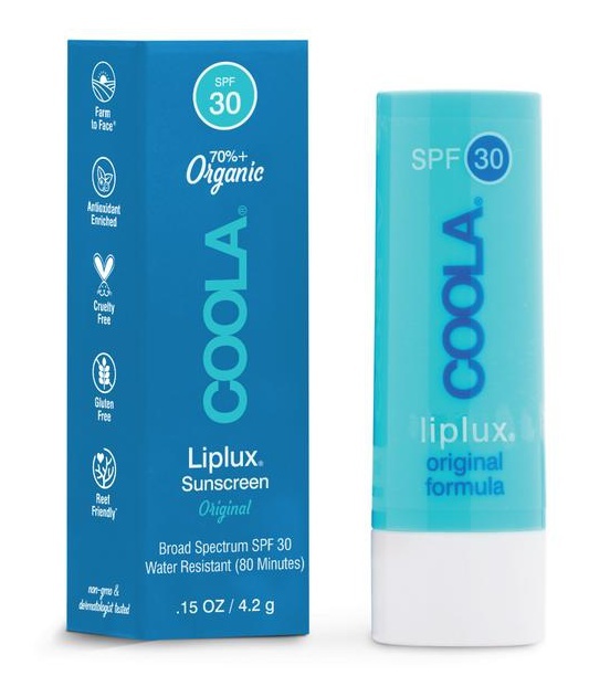 Liplux Organic Lip Balm Sunscreen Spf 30