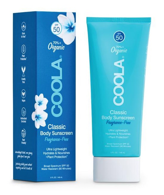 Classic Body Organic Sunscreen Lotion Spf 50 - Guava Mango