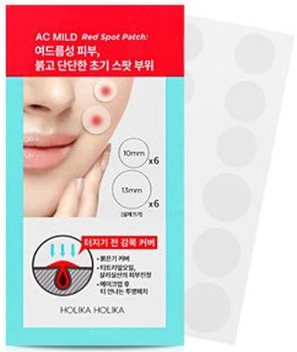 Ac Mild Red Spot Patches
