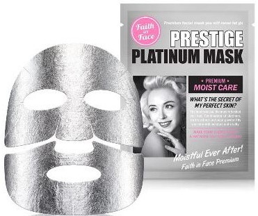 Prestige Platinum Silver Foil Mask