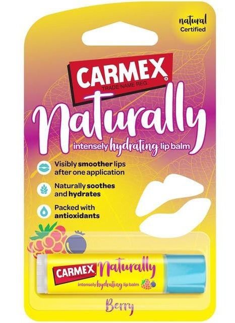 Naturally Intensely Hydrating Lip Balm Stick - Berry