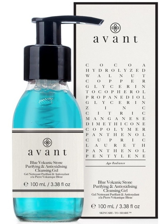 Blue Volcanic Stone Purifying & Antioxydising Cleansing Gel