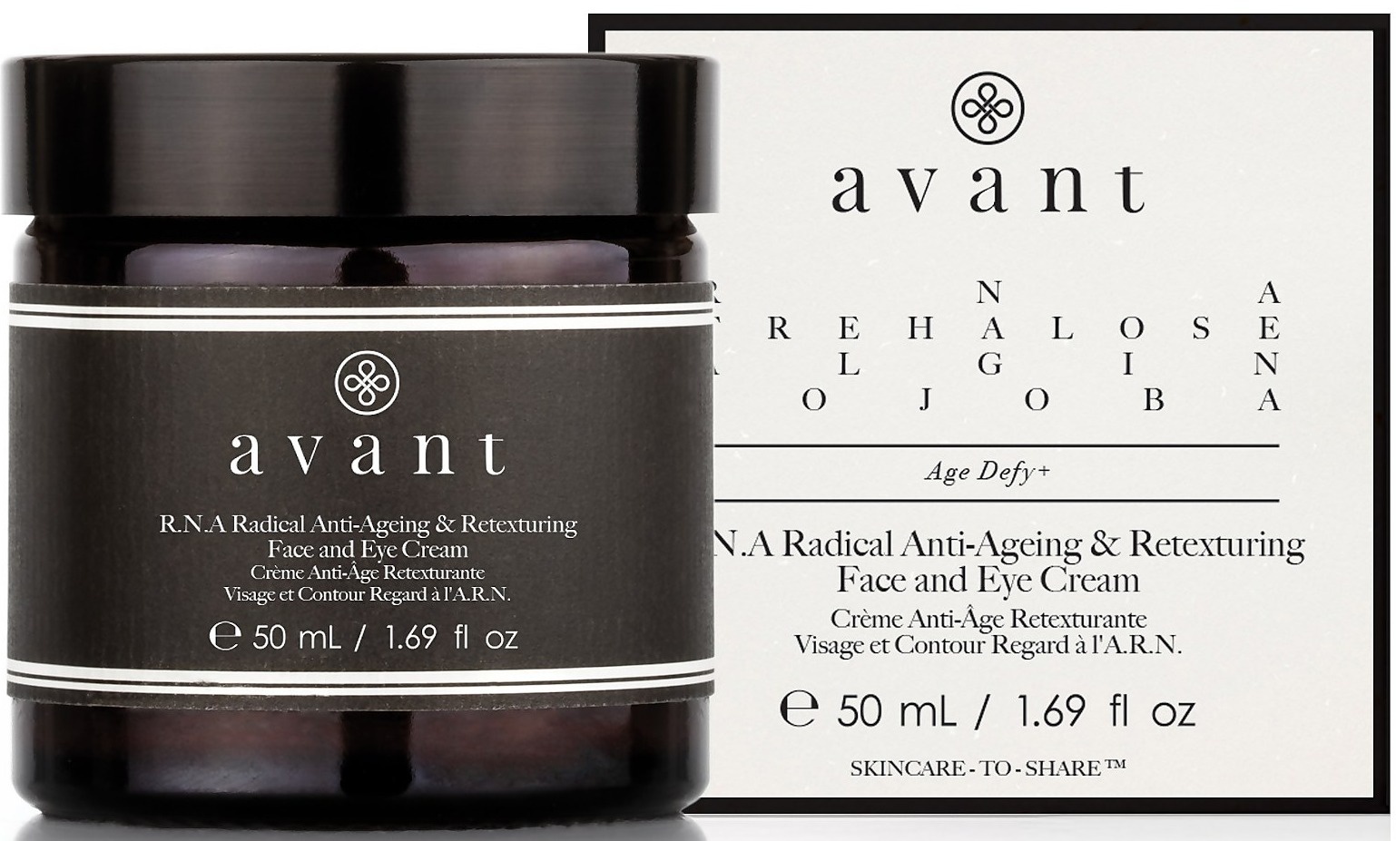 R.N.A. Ant-Aging Retexturing Face And Eye Cream