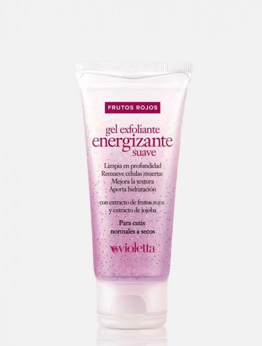 Gel Exfoliante Energizante Suave Frutos Rojos
