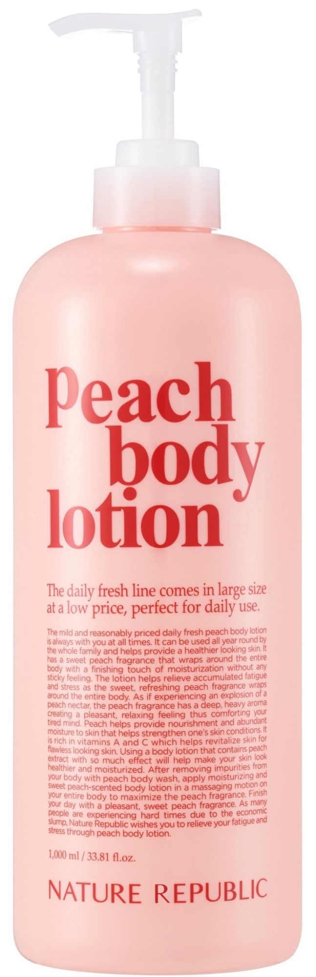 Peach Body Lotion
