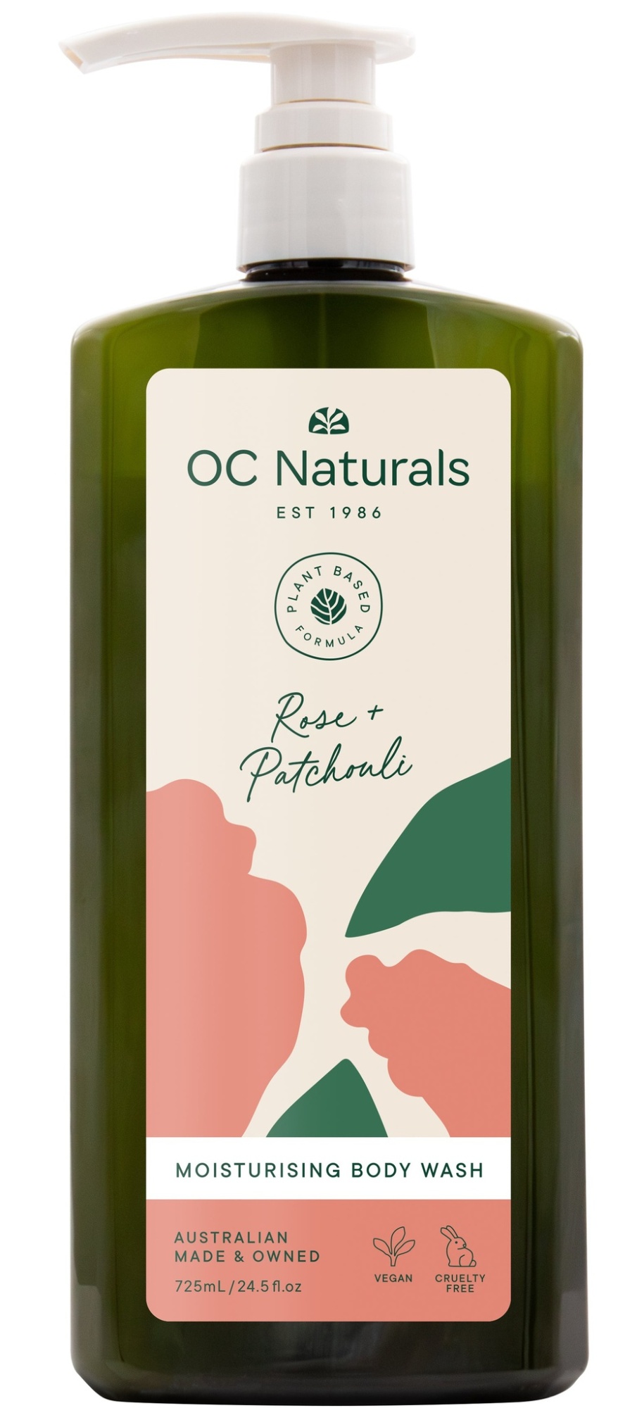 Rose & Patchouli Moisturising Body Wash