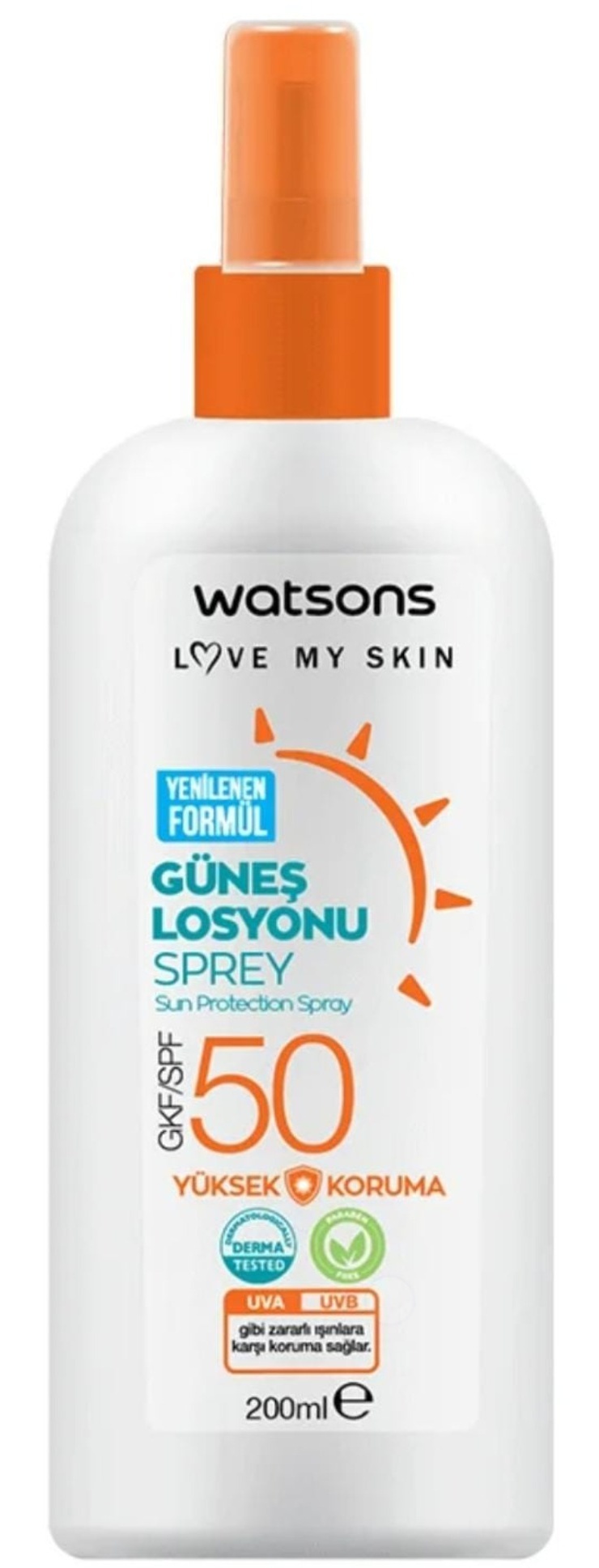 Sun Protection Spray 50 SPF High Protection
