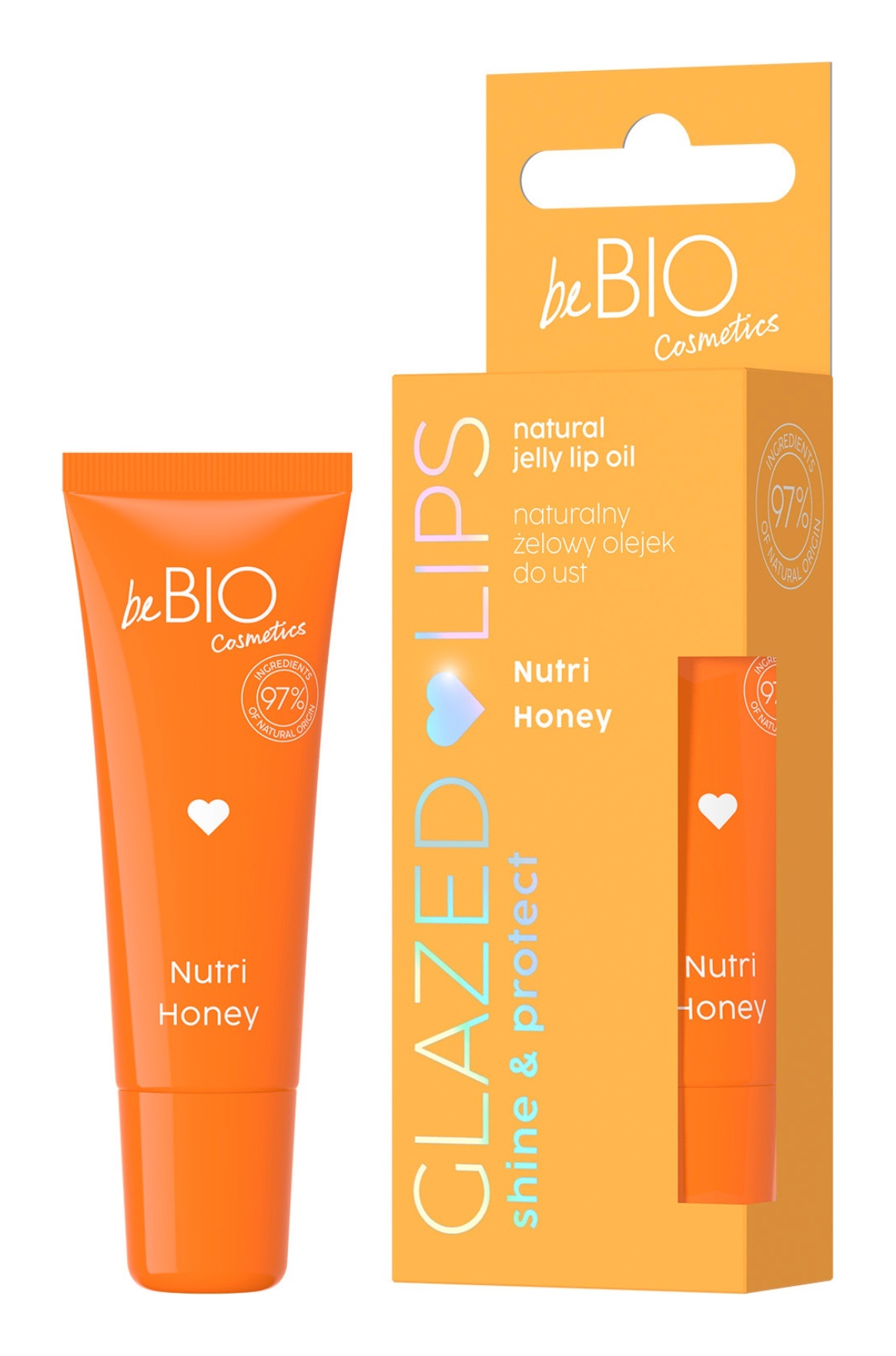Glazed Natural Jelly Lip Oil Nutri Honey