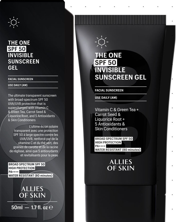 The One SPF 50 Invisible Sunscreen Gel