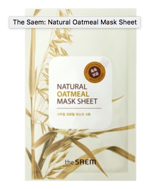 Natural Oatmeal Mask Sheet
