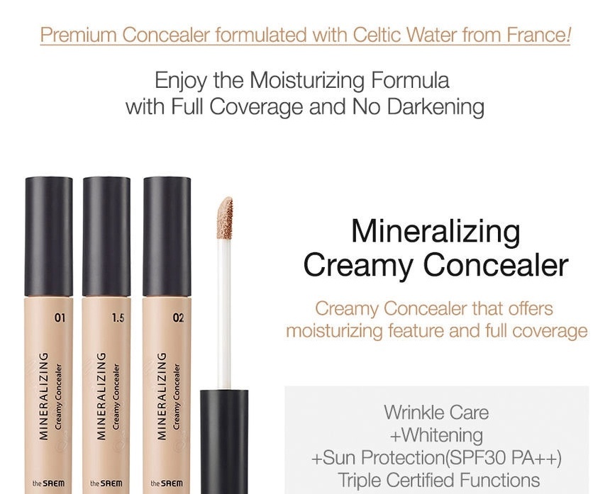 Mineralizing Creamy Concealer Spf30 Pa++