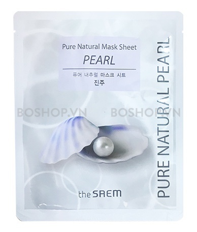 Pure Natural Mask Sheet - Pearl