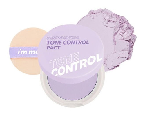 Purple Cotton Tone Control Pact