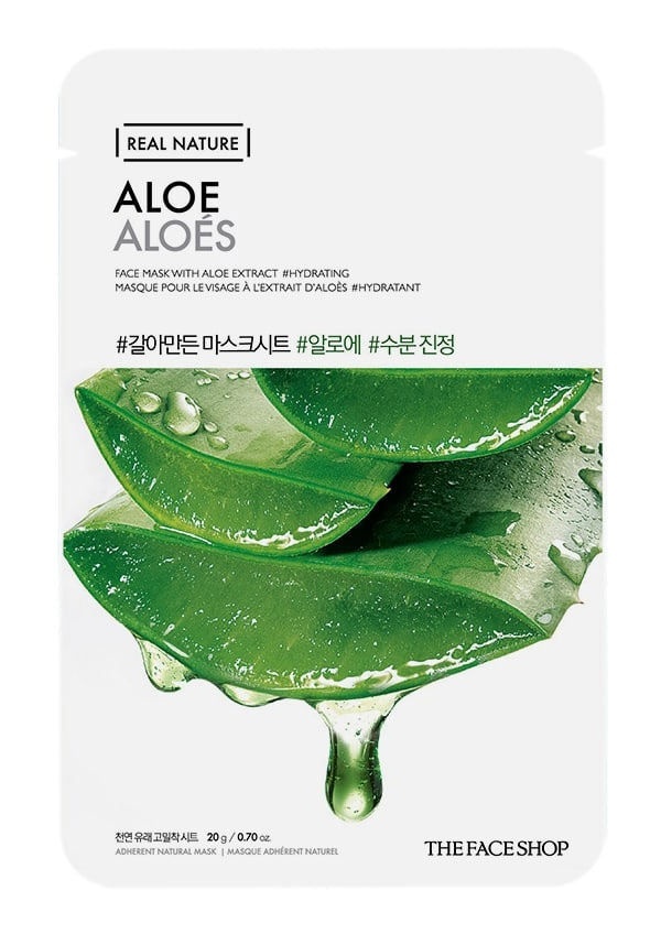 Real Nature Aloe Face Mask