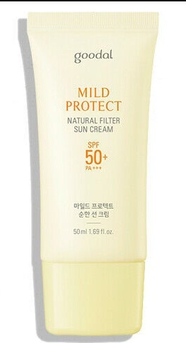 Mild Protect Natural Filter Sun Cream Spf 50+ Pa+++