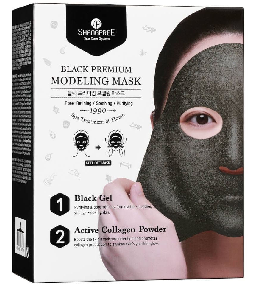 Black Premium Modeling Mask
