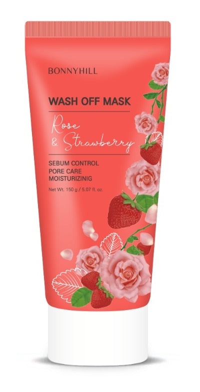 Rose And Strawberry Wash Off Mask