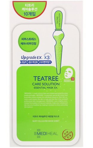 Tea Tree Care Solution Essential Mask Ex Silky Cellulose Mask Sheet