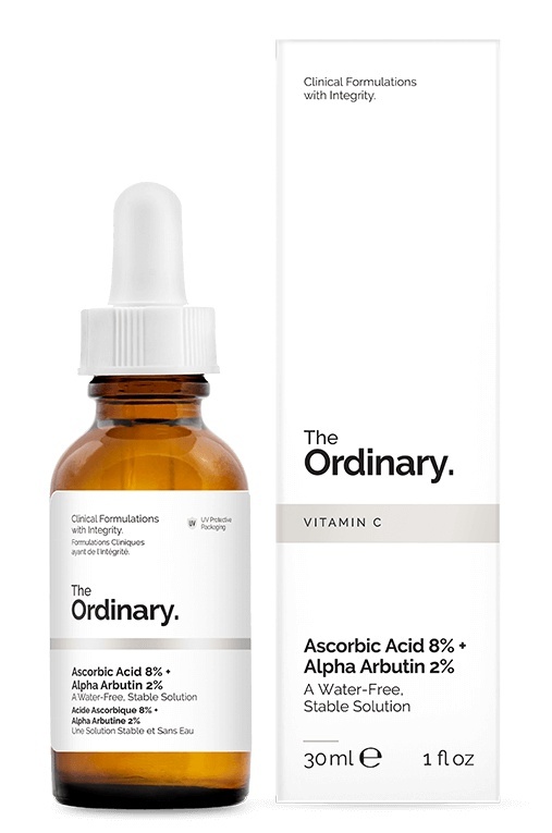 Ascorbic Acid 8% + Alpha Arbutin 2%