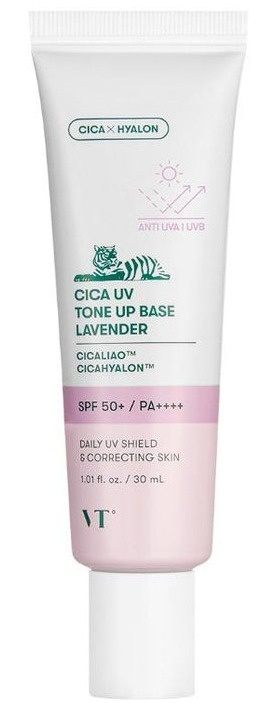 Cica UV Tone Up Base Lavender SPF50+ Pa++++