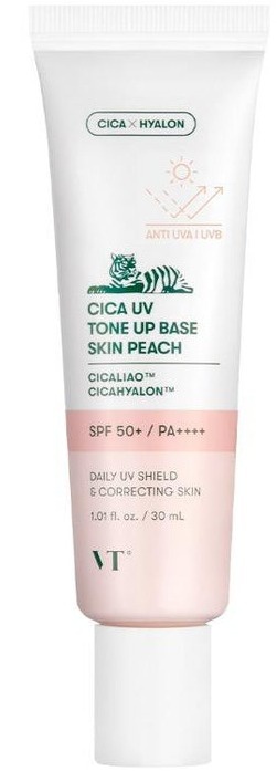 Cica UV Tone Up Base Peach SPF50+ Pa++++