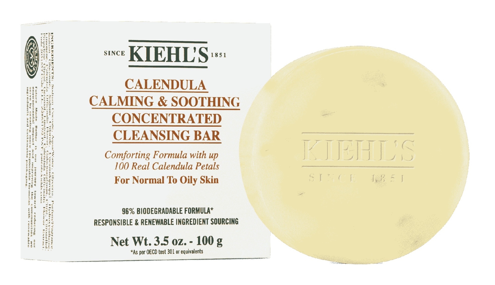Calendula Calming & Soothing Concentrated Cleansing Bar