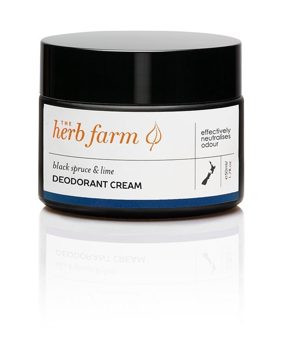 Black Spruce & Lime Deodorant Cream