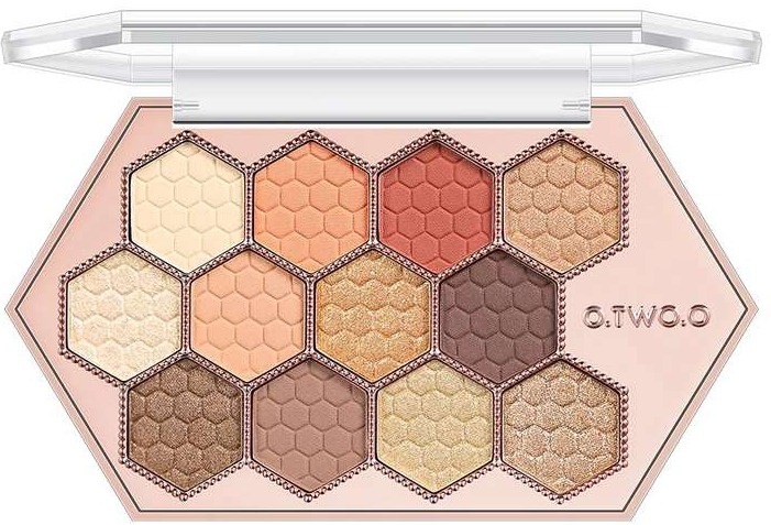 Honeycomb Hexagonal Star Diamond Eyeshadow Palette