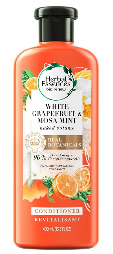 White Grapefruit & Mosa Mint Real Botanicals Naked Volume Conditioner