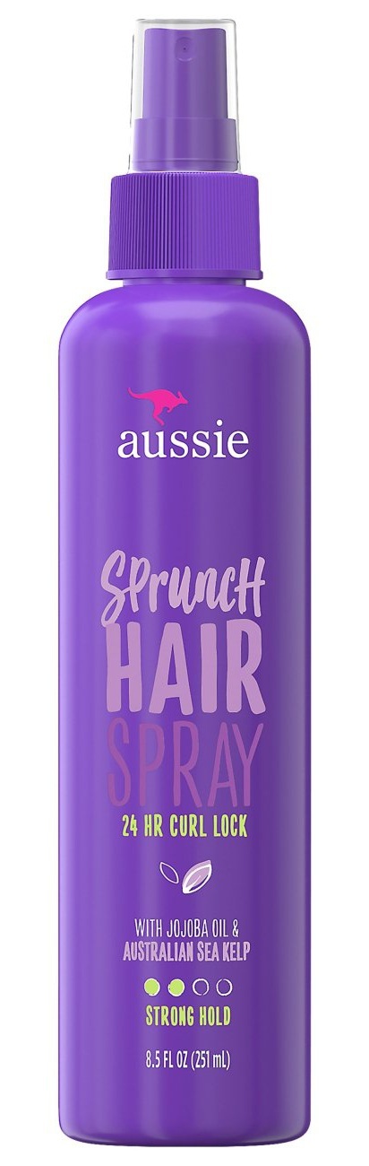 Sprunch Non-aerosol Hairspray With Jojoba Oil & Sea Kelp For Curly Hair