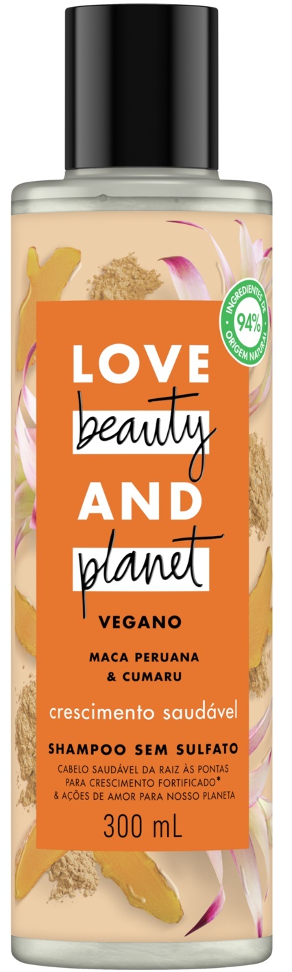 Shampoo Com Maca Peruana & Cumaru