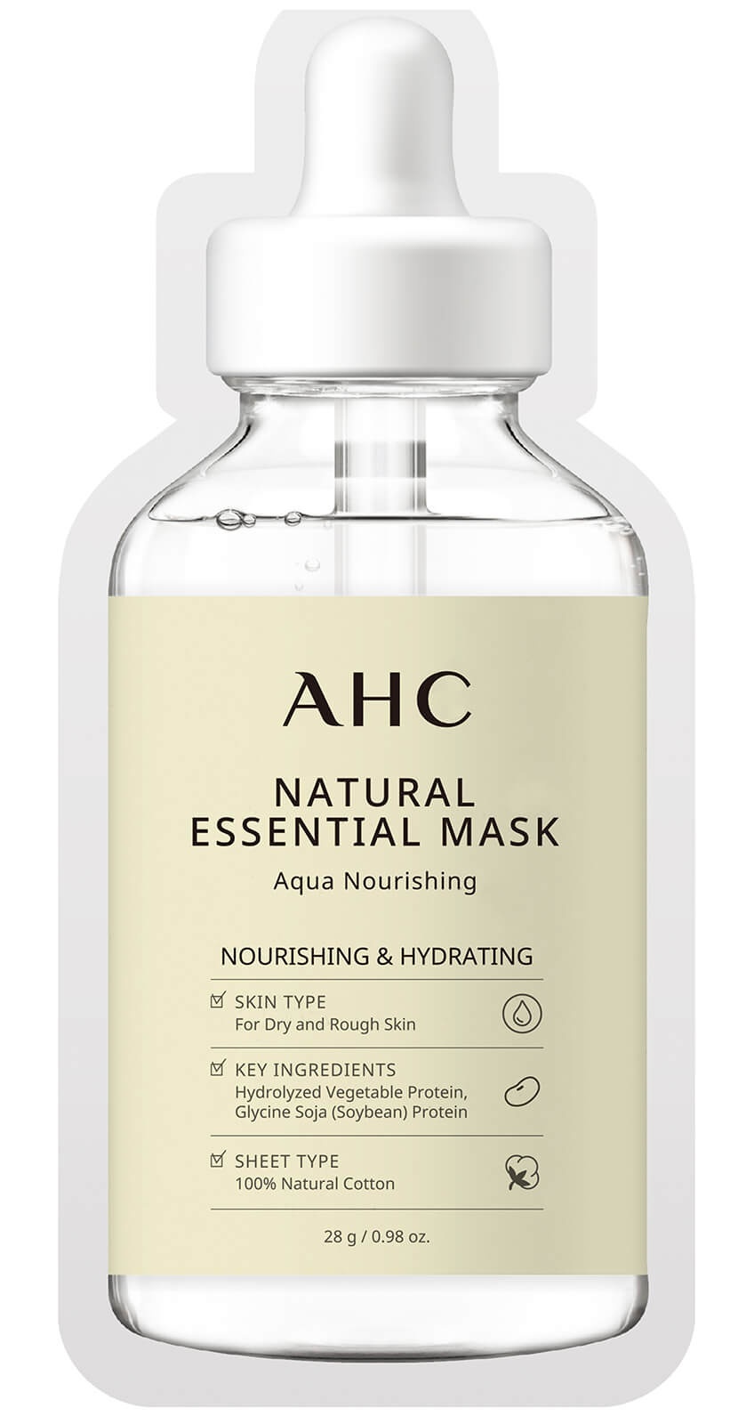Natural Essential Mask Aqua Nourishing
