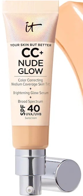 CC+ Nude Glow Lightweight Foundation + Glow Serum With SPF 40 And Niacinamide