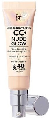 CC+ Nude Glow Lightweight Foundation + Glow Serum With SPF 40