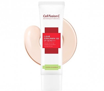 Clear Sunscreen 100 SPF 48/pa+++