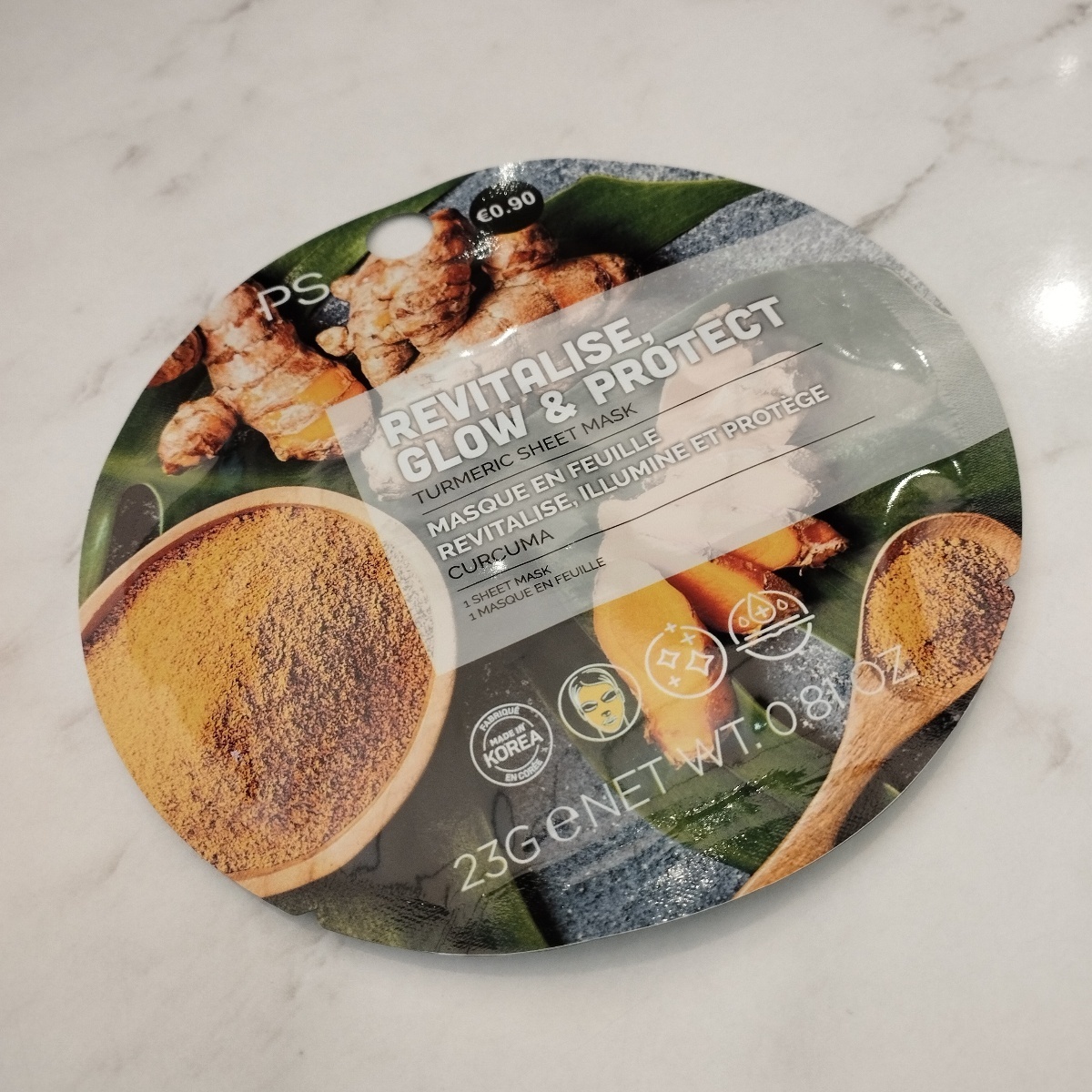 Revitalise, Glow & Protect Turmeric Sheet Mask
