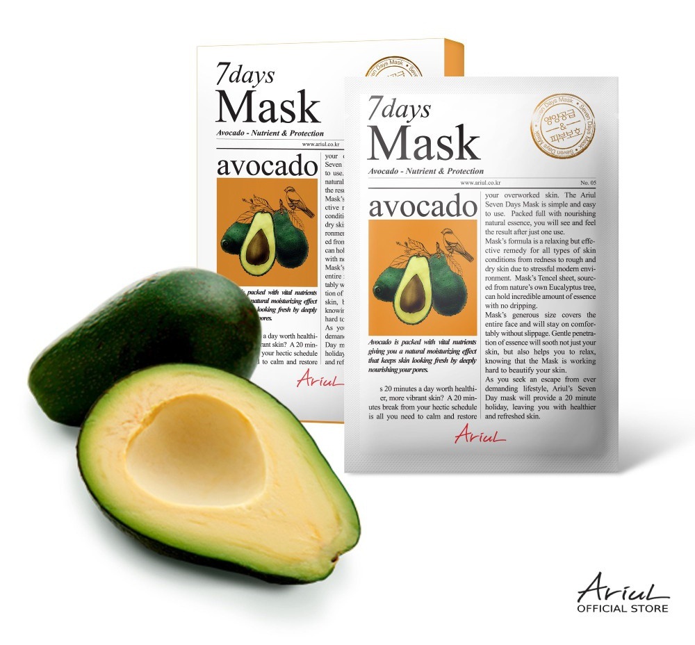7Days Mask Avocado Nutrient & Protection