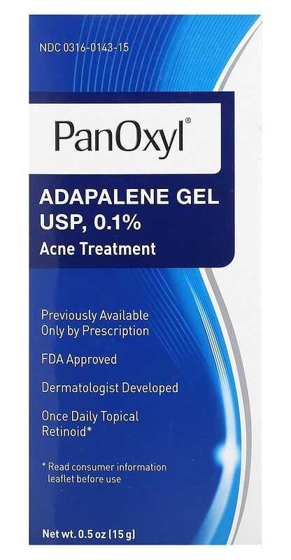 Adapalene Gel Usp, 0.1%, Acne Treatment