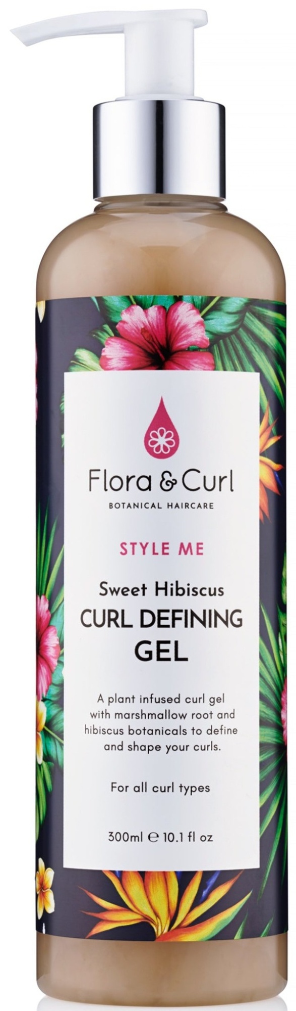 Flora & Curl Sweet Hibiscus Curl Defining Gel