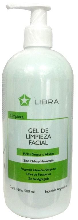 Gel De Limpieza Facial Piel Grasa Y Mixta