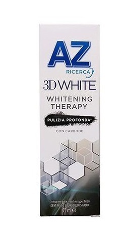 3D White Whitening Therapy Pulizia Profonda Con Carbone