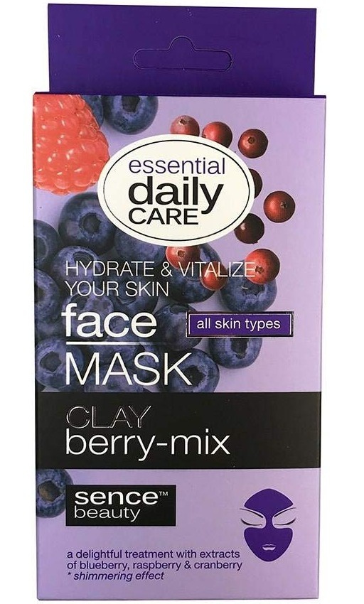 Hydrate & Viralize Face Mask Clay Berry-mix
