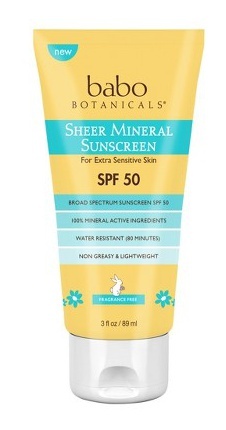 Sheer Mineral Sensitive Gentle Sunscreen Lotion - SPF 50