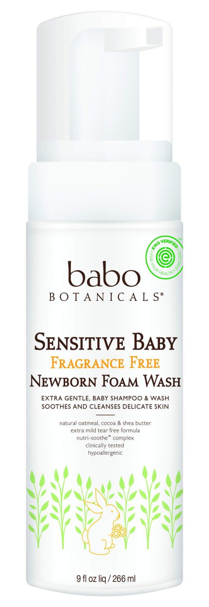 Sensitive Skin Newborn Baby Wash