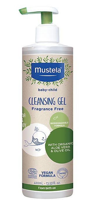 Organic Cleansing Gel With Olive Oil & Aloe