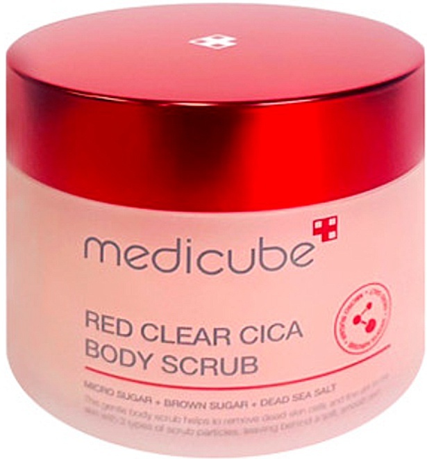 Red Clear Cica Body Scrub