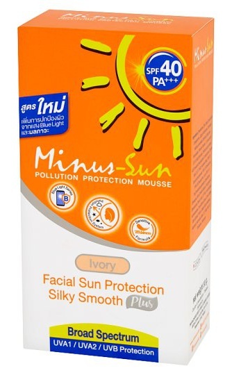 Pollution Protection Mousse SPF 40+++ Broad Spectrum Ivory
