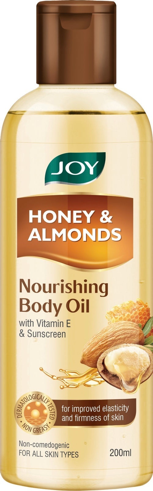 Honey & Almonds Nourishing Body Oil, With Vitamin E & Sunscreen