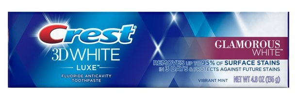 Toothpaste 3D White Glamorous White